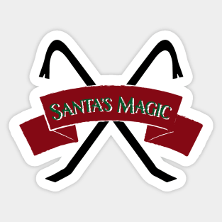 Santa's Magic Sticker